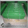 High Manganese Steel Casting Jaw Crusher Plate